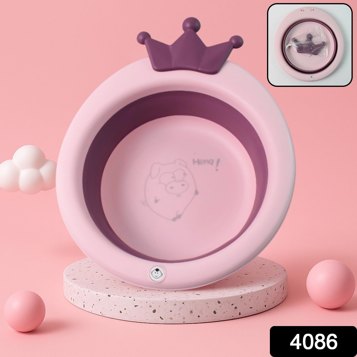 Premium Baby Bathtub with Non-Slip Base Premium Baby Bathtub with Non-Slip Base